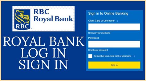 rbc online banking